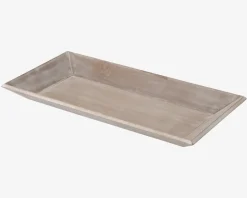 Bakke Grå Træ 40x20,5 cm