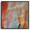 Billede Burn Lines 90x90 cm