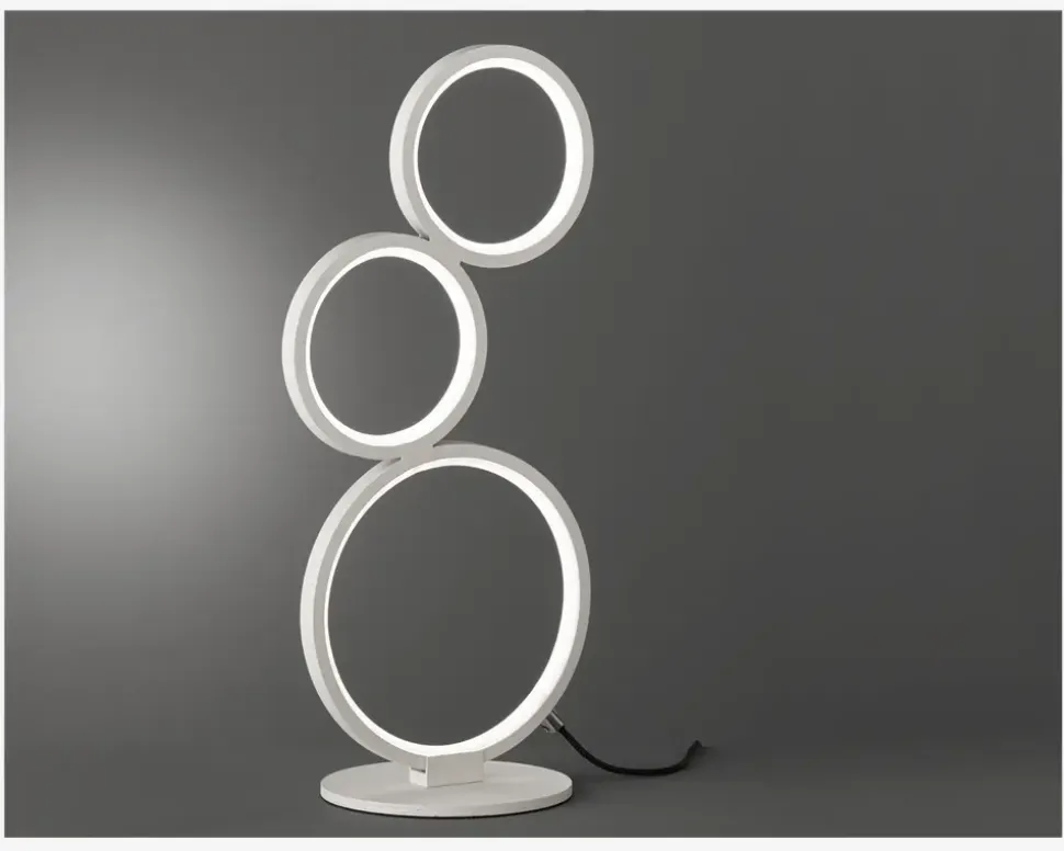 Bodlampe Rondo Sølv H.45 cm