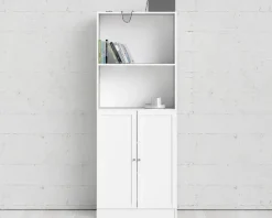 Bogreol Basic Hvid