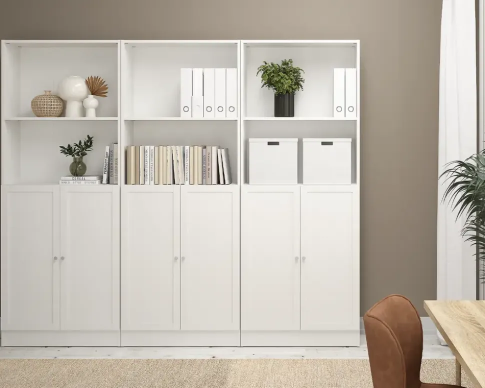 Bogreol Basic Hvid