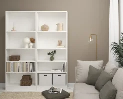 Bogreol Basic Hvid