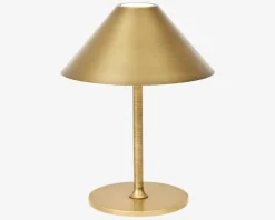 Bordlampe Hygge antik messing H. 25 cm