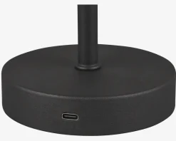 Bordlampe Jeff mat sort H.30 cm