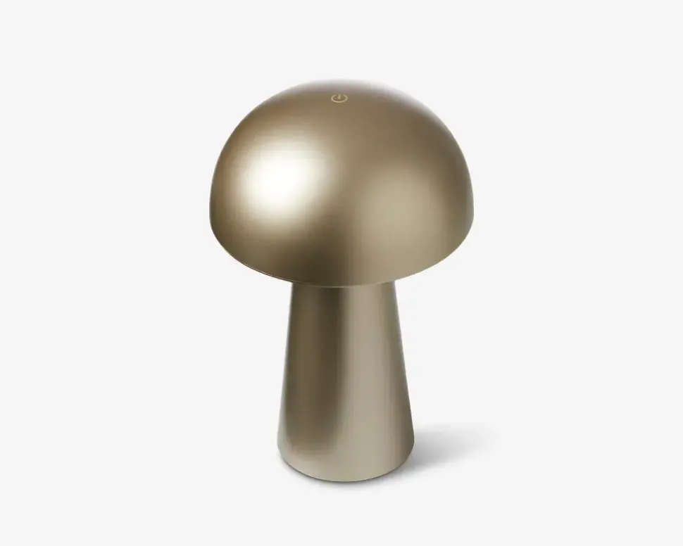 Bordlampe Move Me champagne LED H.21,5 cm