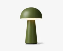 Bordlampe Move Me olivengrøn LED H.21,5 cm