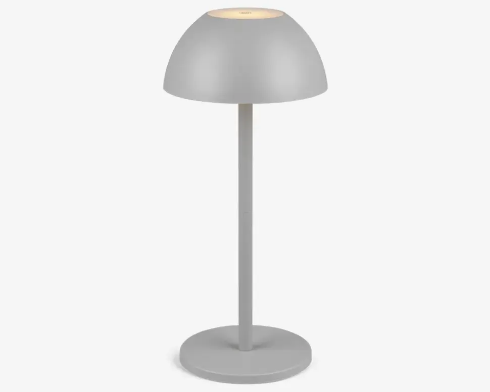 Bordlampe Ricardo grå H.30 cm