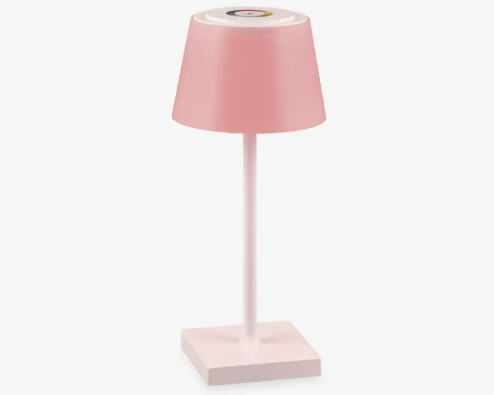 Bordlampe Sanchez mat hvid H.30 cm