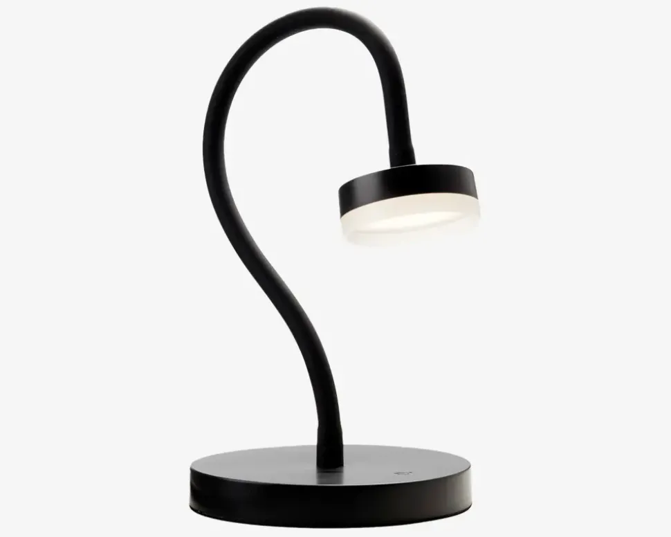 Bordlampe Tulip Sort LED 3,2W