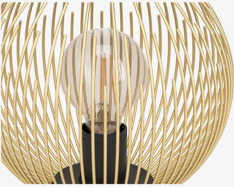Bordlampe Venezuela Guld Ø.23,5 cm