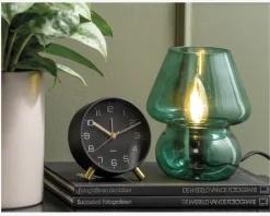 Bordlampe Vintage Grøn H.18 cm