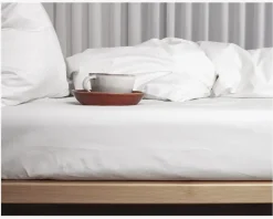 Boxlagen Percale Hvid 140x200 cm