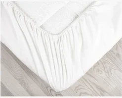 Boxlagen Percale Hvid 90x200 cm