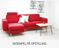 Choise Living 3 Pers. Modul m/3 Puder Stof gr. 1