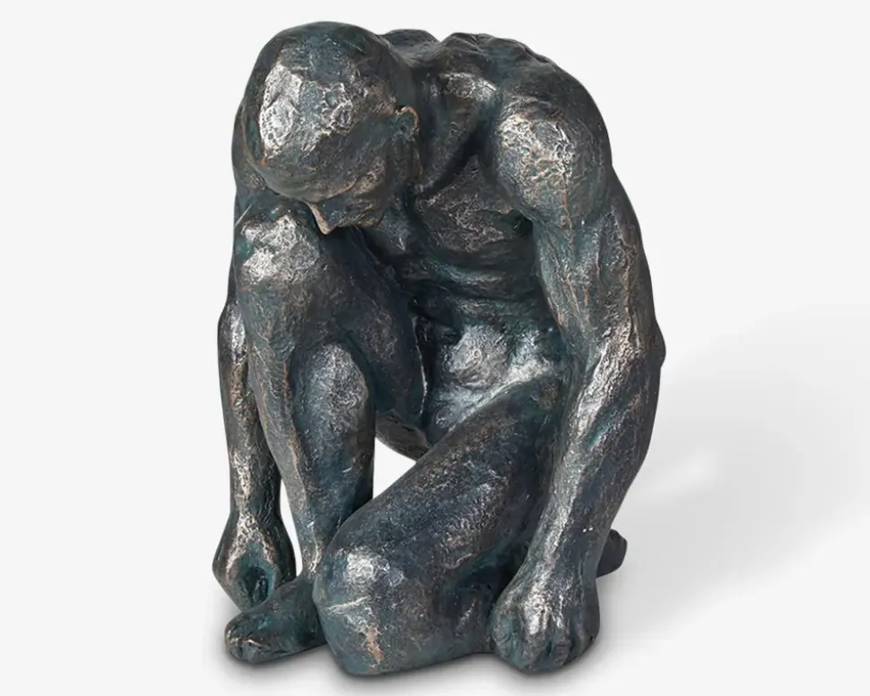 Figur Aya mand 33x42x40 cm
