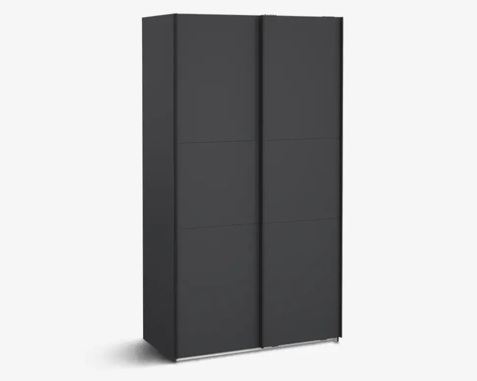Garderobeskab Case grå B. 119 x H. 221 cm