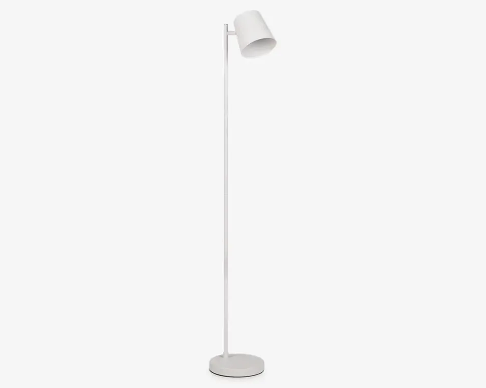 Gulvlampe Blake mat hvid H.125 cm