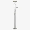 Gulvlampe Ollie Krom H.180 cm