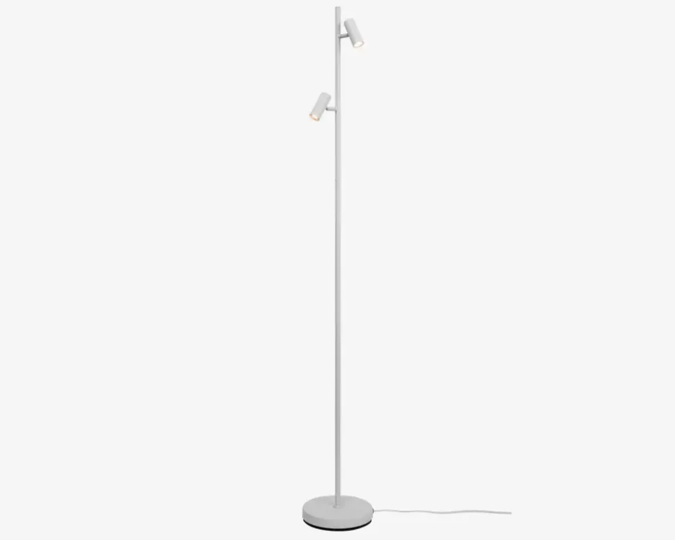 Gulvlampe Omari Hvid H.141 cm