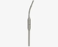 Gulvlampe Philo børstet krom H.140 cm