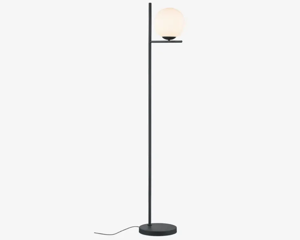 Gulvlampe Pure Sort H.150 cm