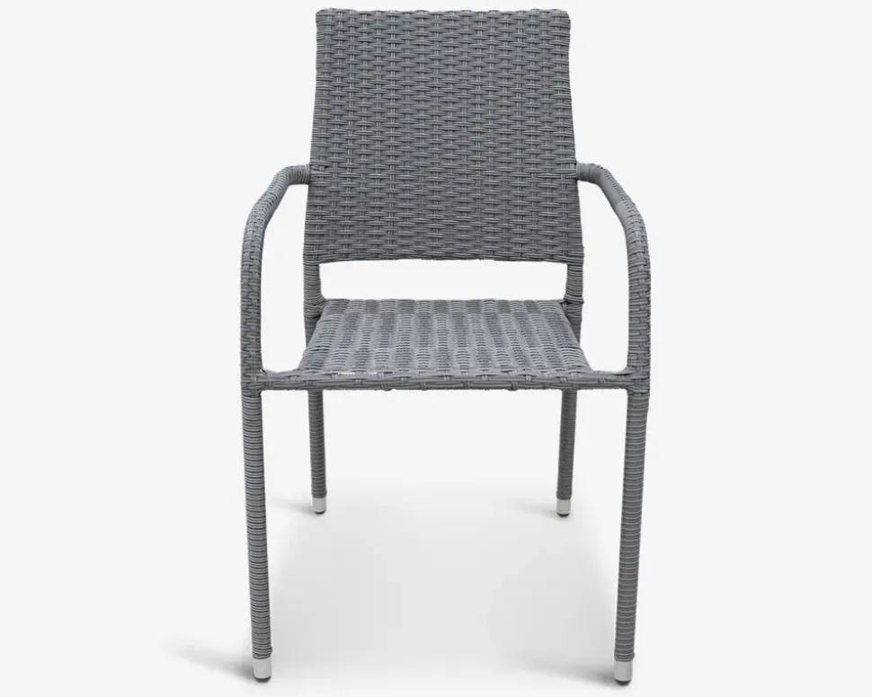 Havestol grå mix polyrattan
