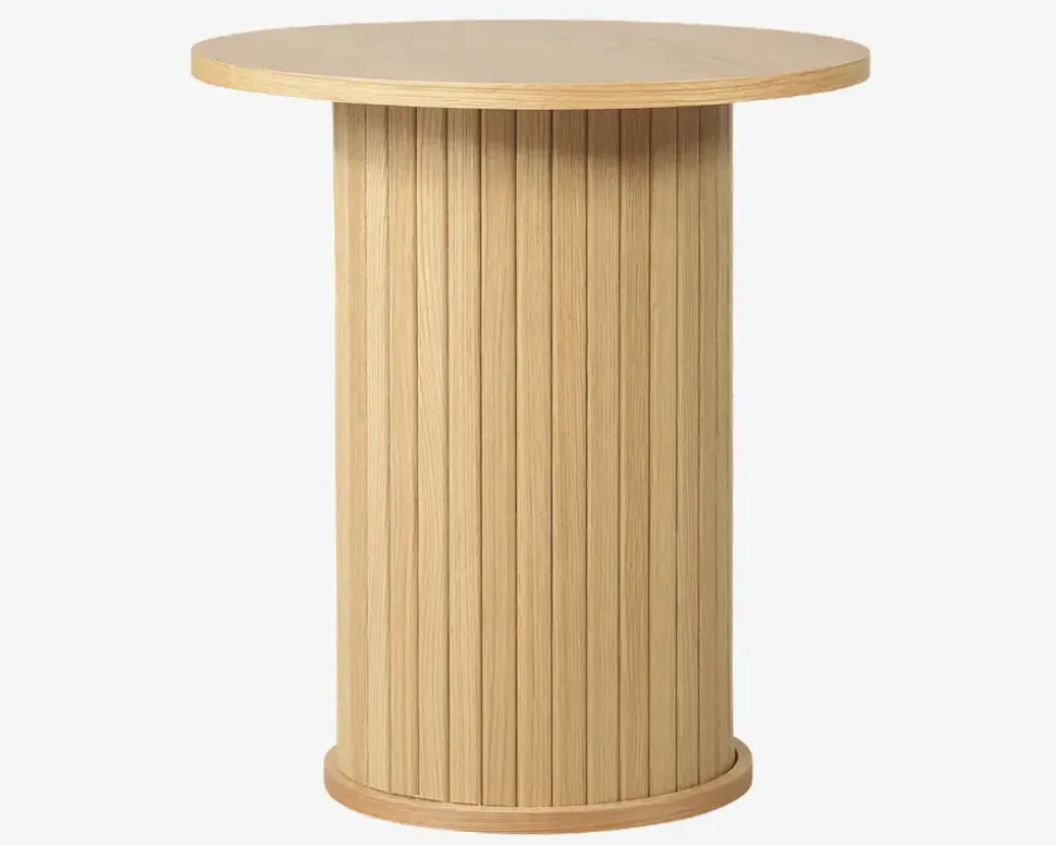 Hjørnebord Nola Natur Eg Ø-50 cm