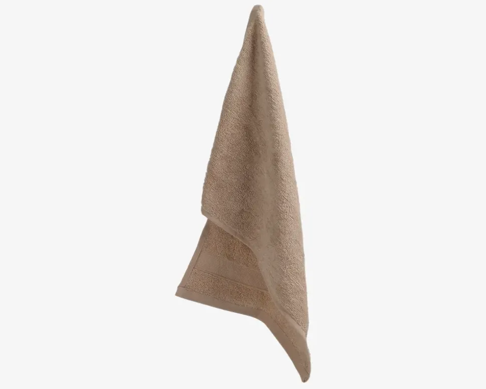 Håndklæde 30x50 cm Sandfarvet