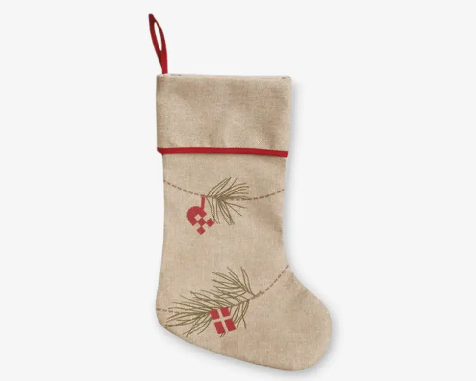Julesok M. Flag Julehjerte