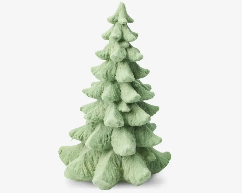 Juletræ grøn ass H.13 cm