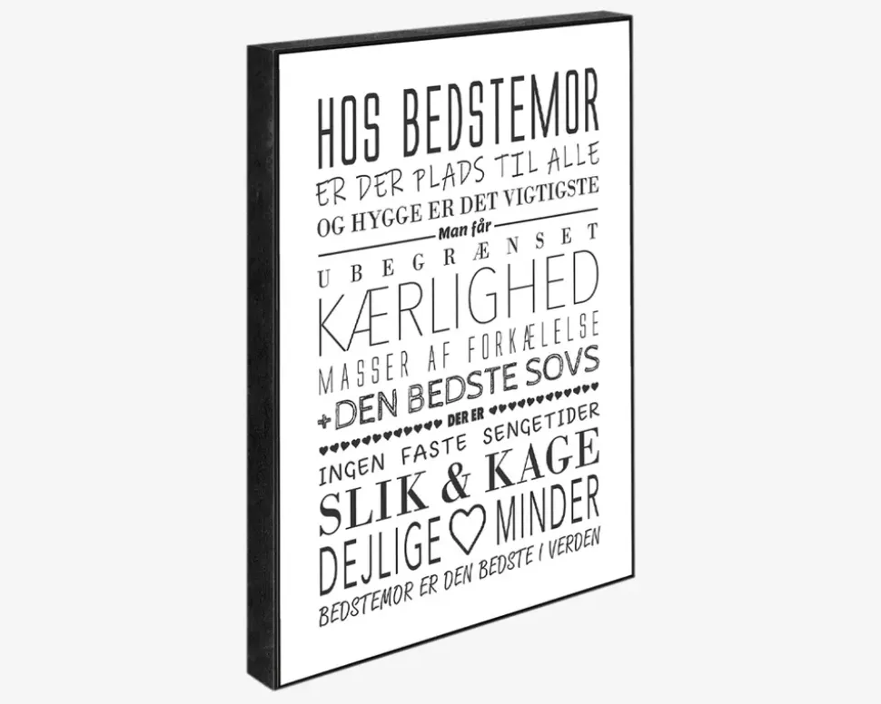 Klods Hos Bedstemor 15x21 cm