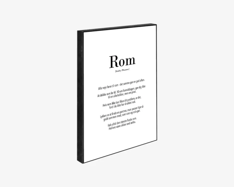 Klods Rom 15x21 cm