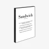 Klods Sandwich 15x21 cm