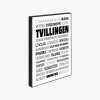 Klods Tvillingen 15x21 cm