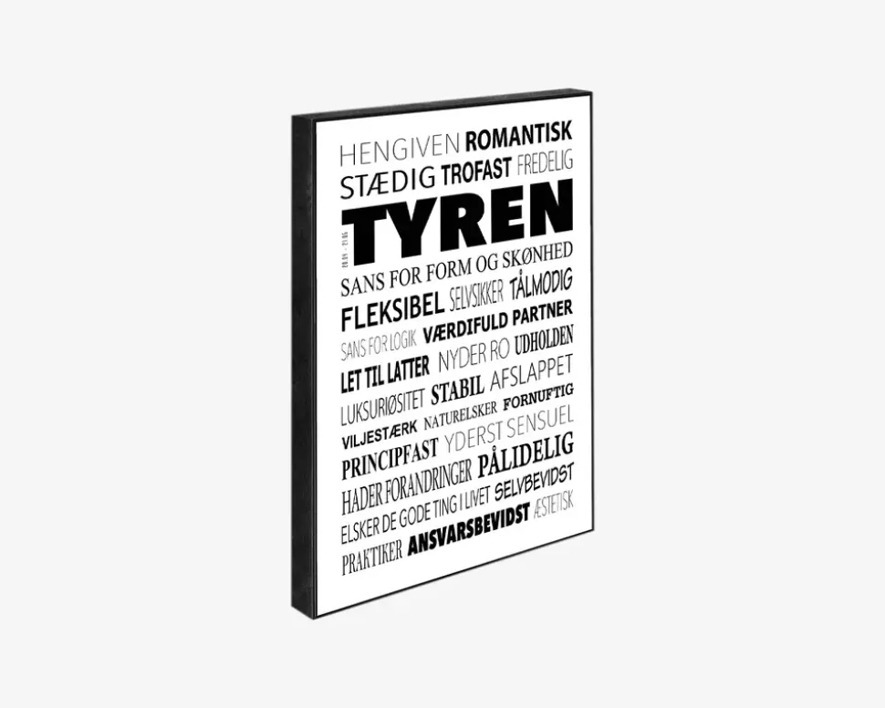 Klods Tyren 15x21 cm