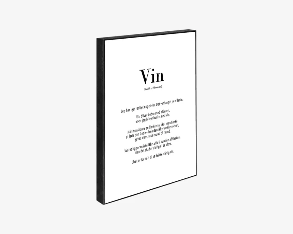 Klods Vin 15x21 cm
