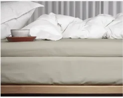 Kuvertlagen Percale Sand 140x200 cm
