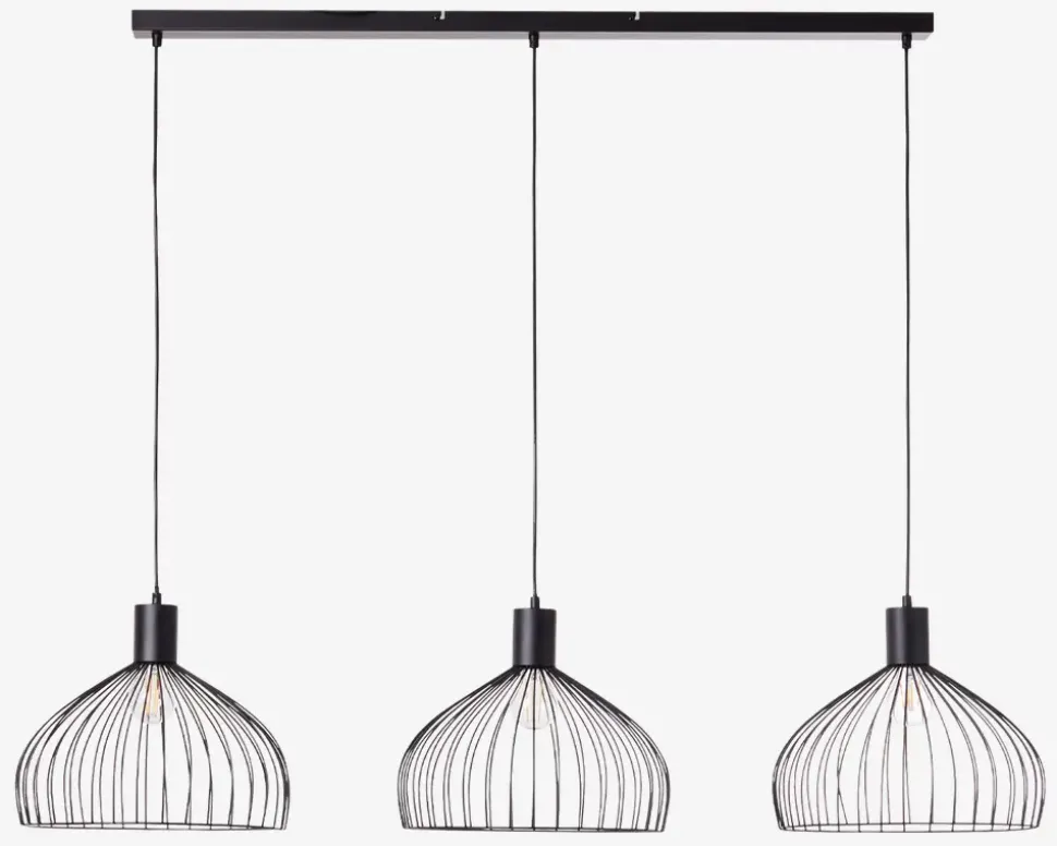 Langbordspendel Blacky Sort B.127cm