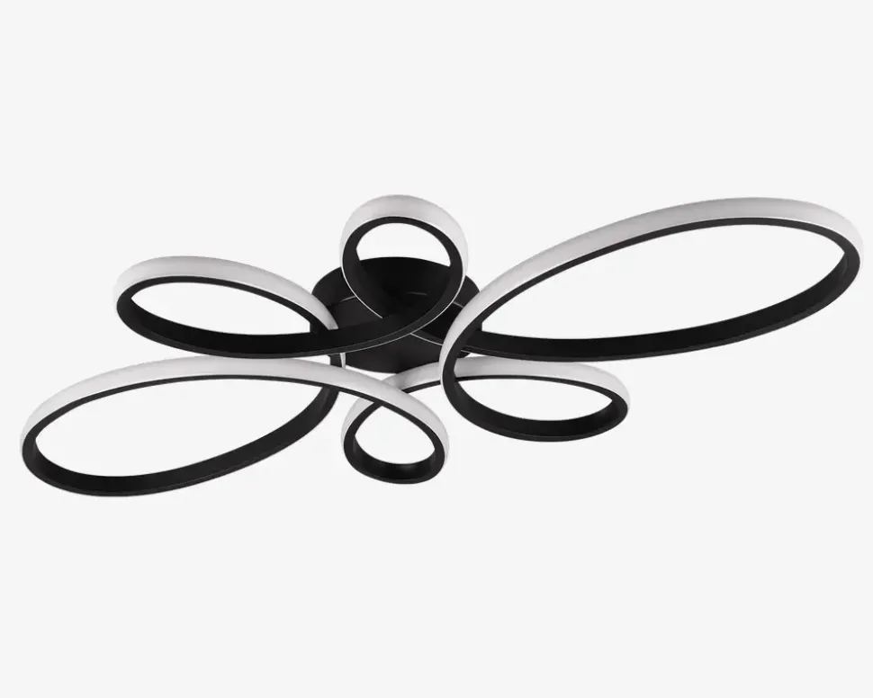 Loftlampe Fly Sort L.83 cm
