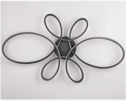 Loftlampe Fly Sort L.83 cm