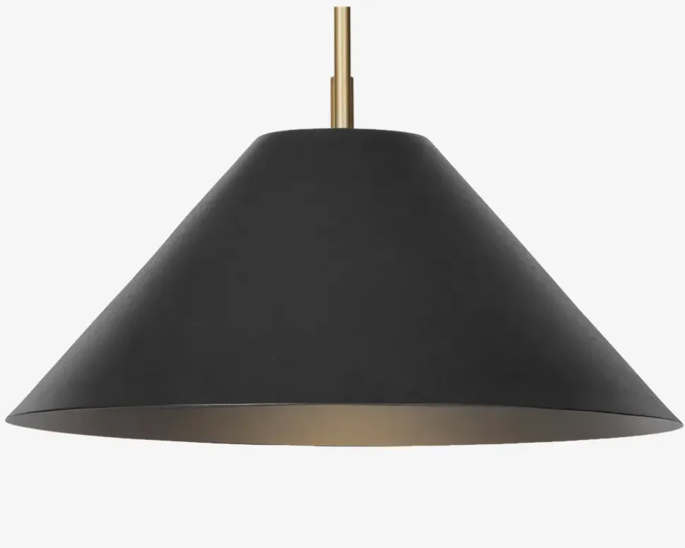 Loftlampe Hygge sort Ø. 40 cm