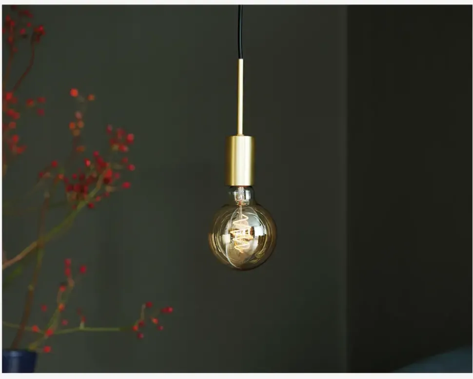 Loftlampe Paco Messing
