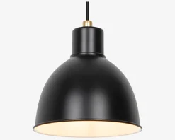 Loftlampe Pop Mat Sort Ø.21,5 cm