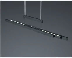 Loftlampe Trajan Sort L.150 cm