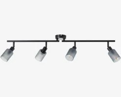 Loftspot Loralie Sort/Røgfarvet L.86 cm