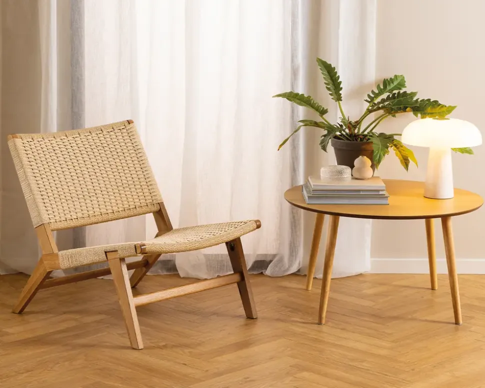 Loungestol Carson massiv eg