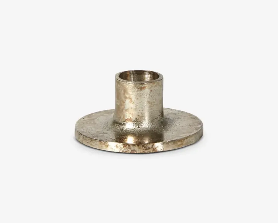 Lysestage Alu Antik Ø.8 cm