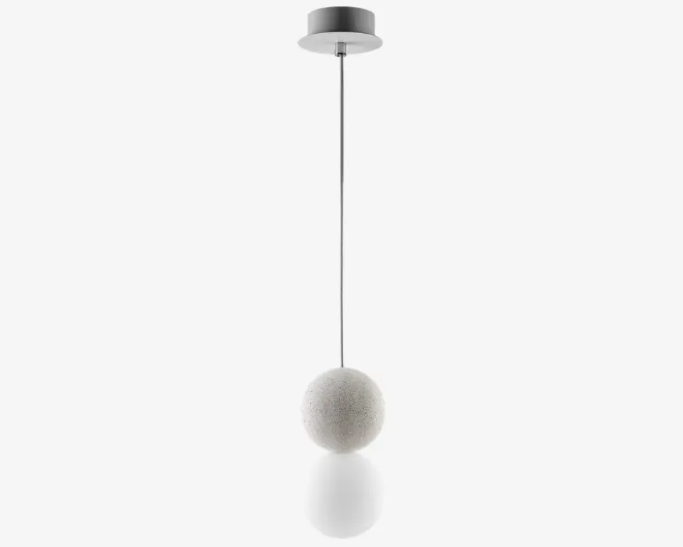 Moon Pendel Hvid Ø.10 cm