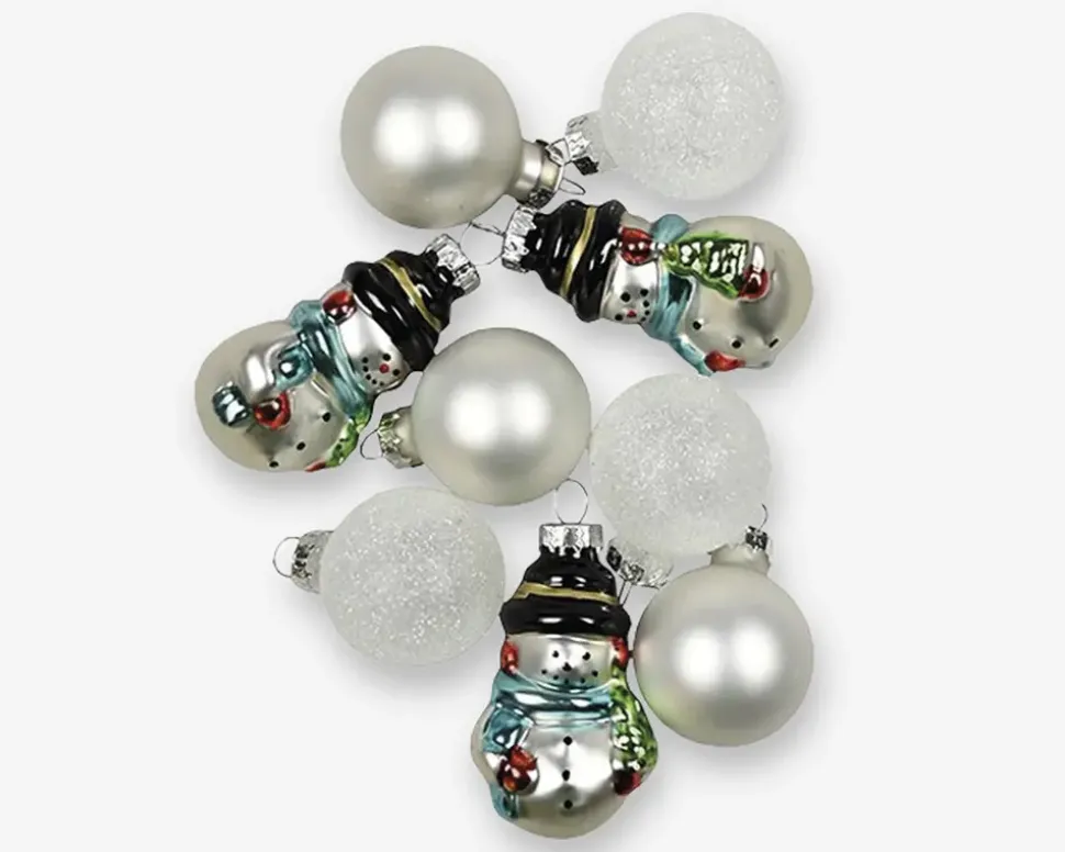 Ornament Hvid Snemand