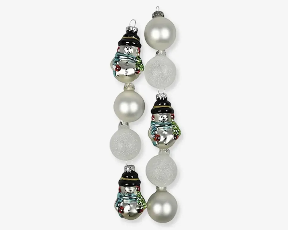 Ornament Hvid Snemand